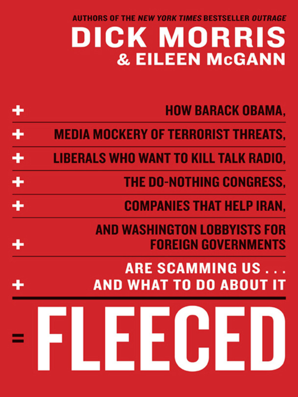 Fleeced How Barack Obama, Media Mockery of Terrorist Threats, Liberals Who Want to Kill Talk Radio, the Self-Serving Congress, Companies That Help Iran, and Washington Lobbyists for Foreign Governments Are Scamming Us...and What to Do About It - (PDF/EPUB Version)