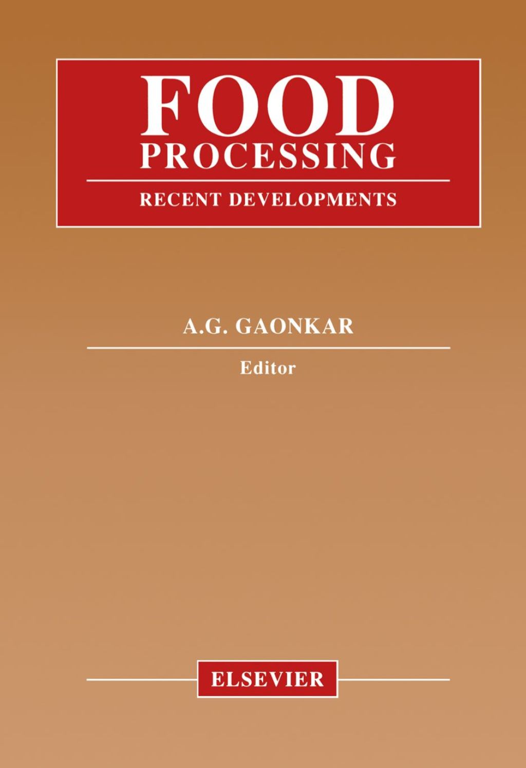 Food Processing Recent Developments â€“ Pdfepub Version Downloadable 
