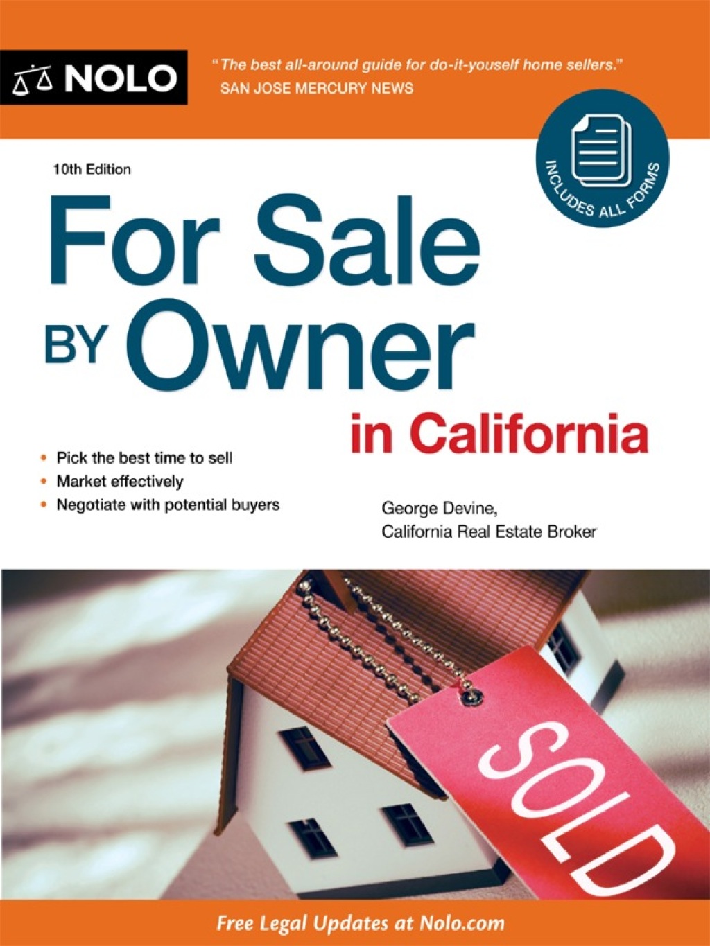 For Sale By Owner in California 10th Edition - (PDF/EPUB Version)