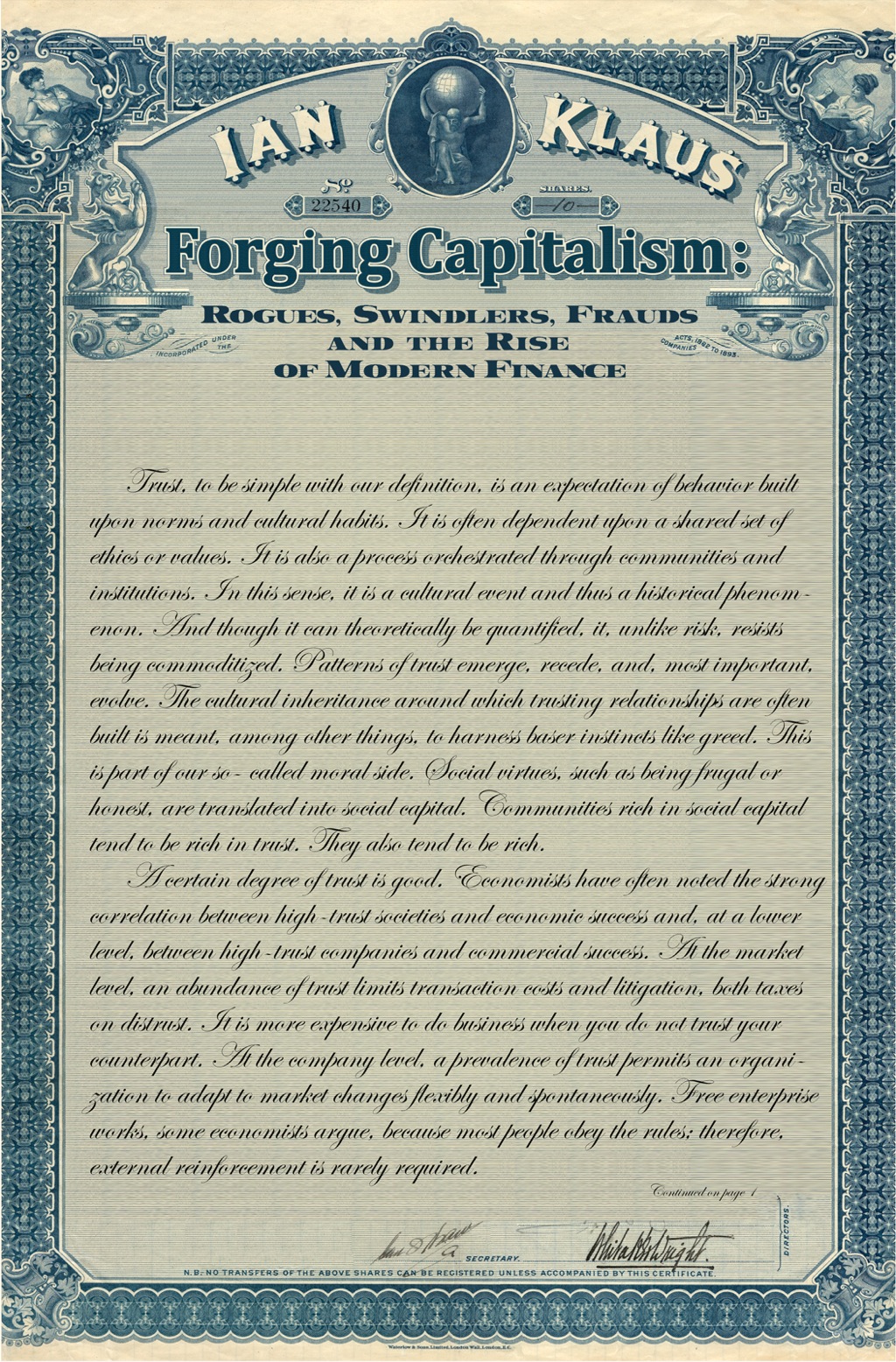 Forging Capitalism - (PDF/EPUB Version)
