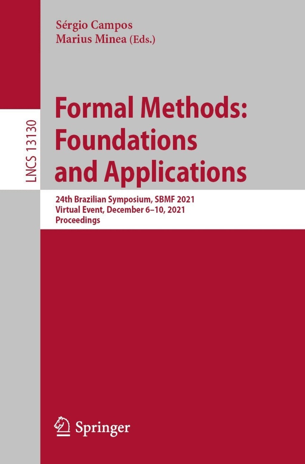 Formal Methods for Software Engineering Languages, Methods, Application ...