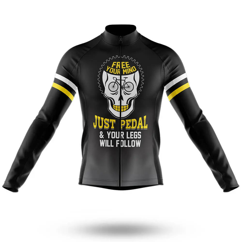 Free Your Mind V2 - Men's Cycling Long Sleeve Jersey