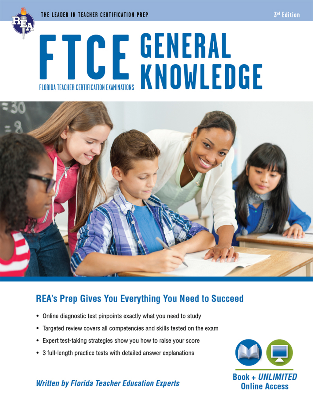 FTCE General Knowledge Book + Online 3rd Edition - (PDF/EPUB Version)