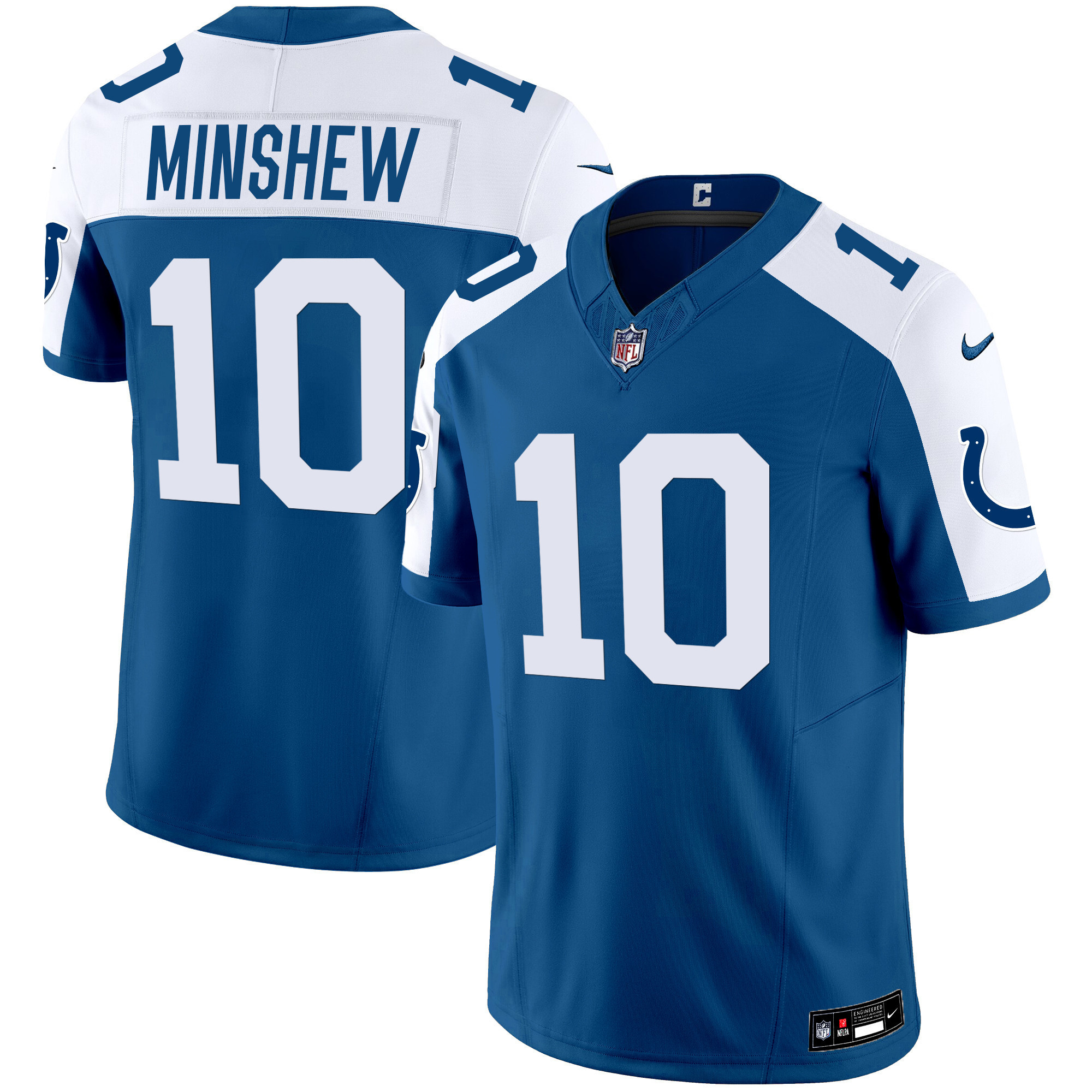 Gardner Minshew Men's Indianapolis Colts Vapor Limited Royal Alternate Jersey - All Stitched