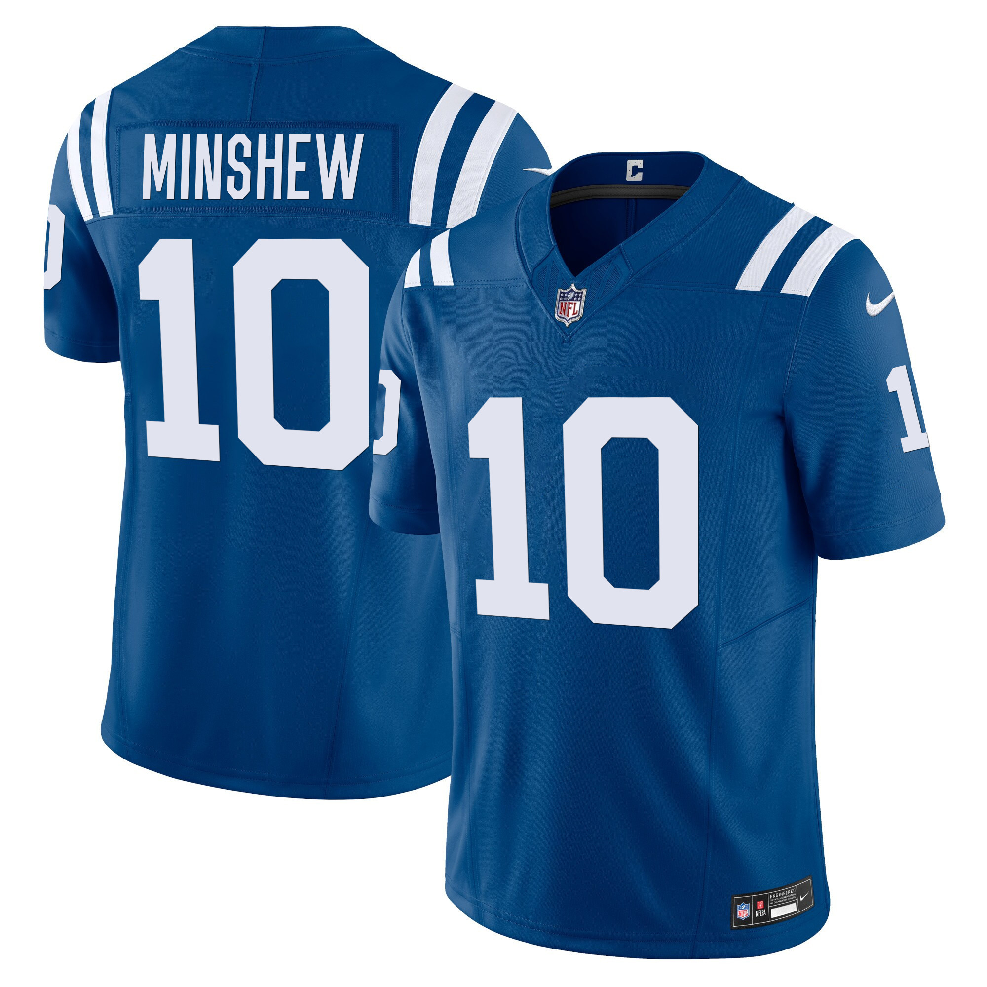 Gardner Minshew Men's Indianapolis Colts Vapor Limited Royal Jersey - All Stitched