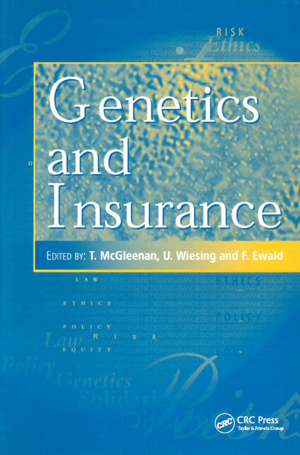 Genetics and Insurance 1st Edition - (PDF/EPUB Version)