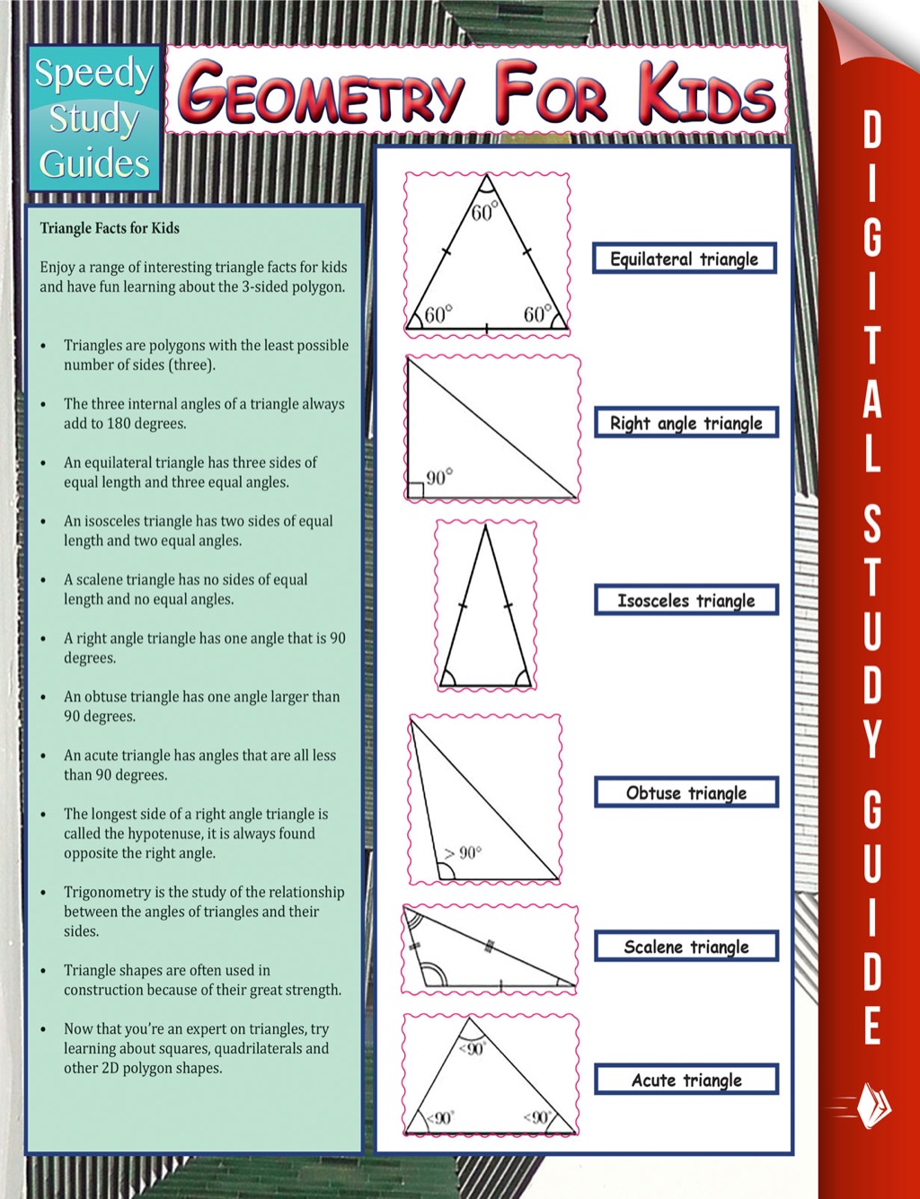Geometry For Kids (Speedy Study Guide) - (PDF/EPUB Version)
