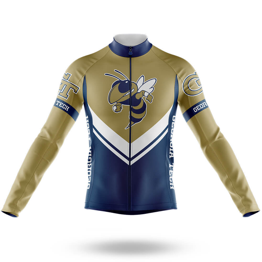 Georgia Tech V3 - Men's Cycling Long Sleeve Jersey