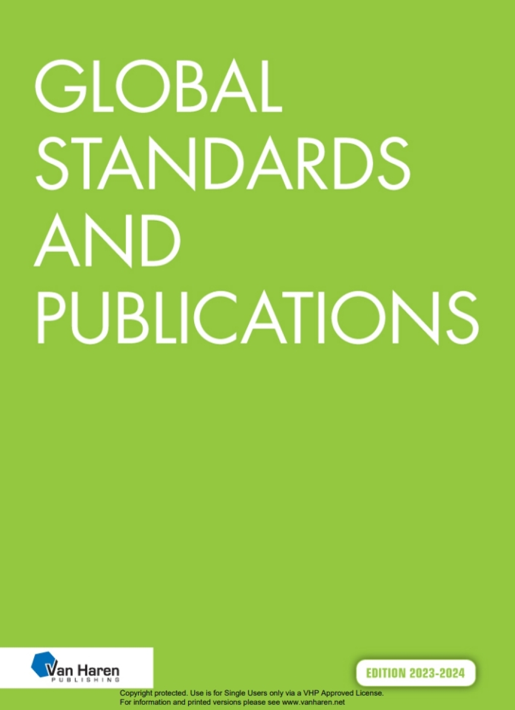 Global Standards and Publications Edition 2023 - 2024 - (PDF/EPUB Version)