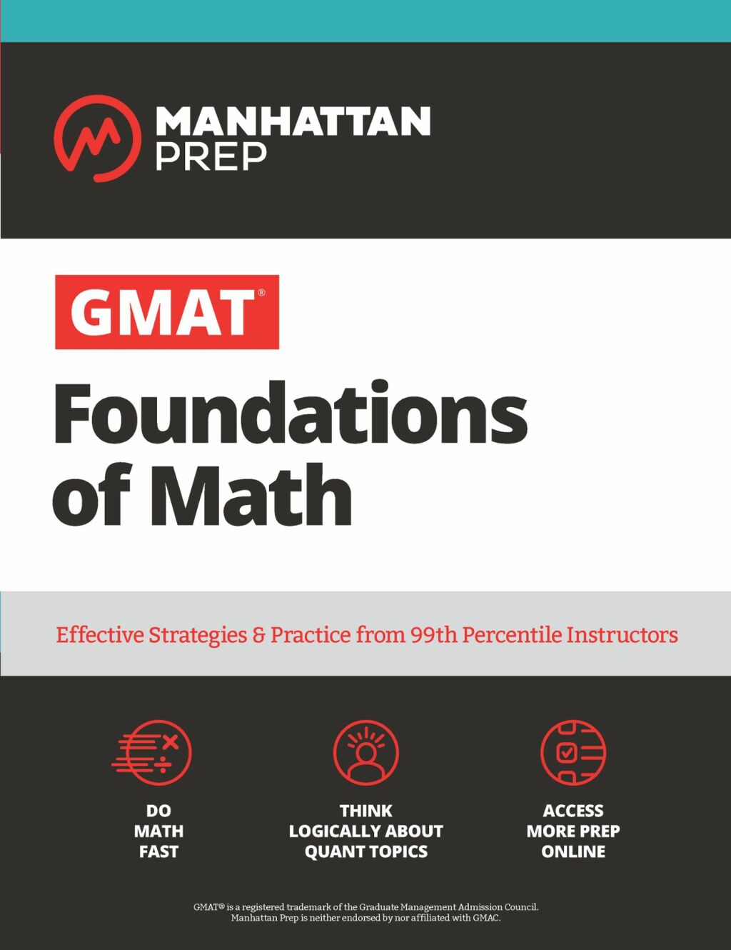 GMAT Foundations of Math 900 Practice Problems in Book and Online - (PDF/EPUB Version)
