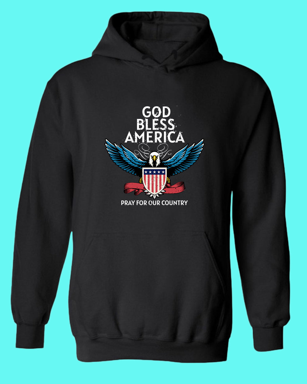 God Bless America pray for our Country hoodie