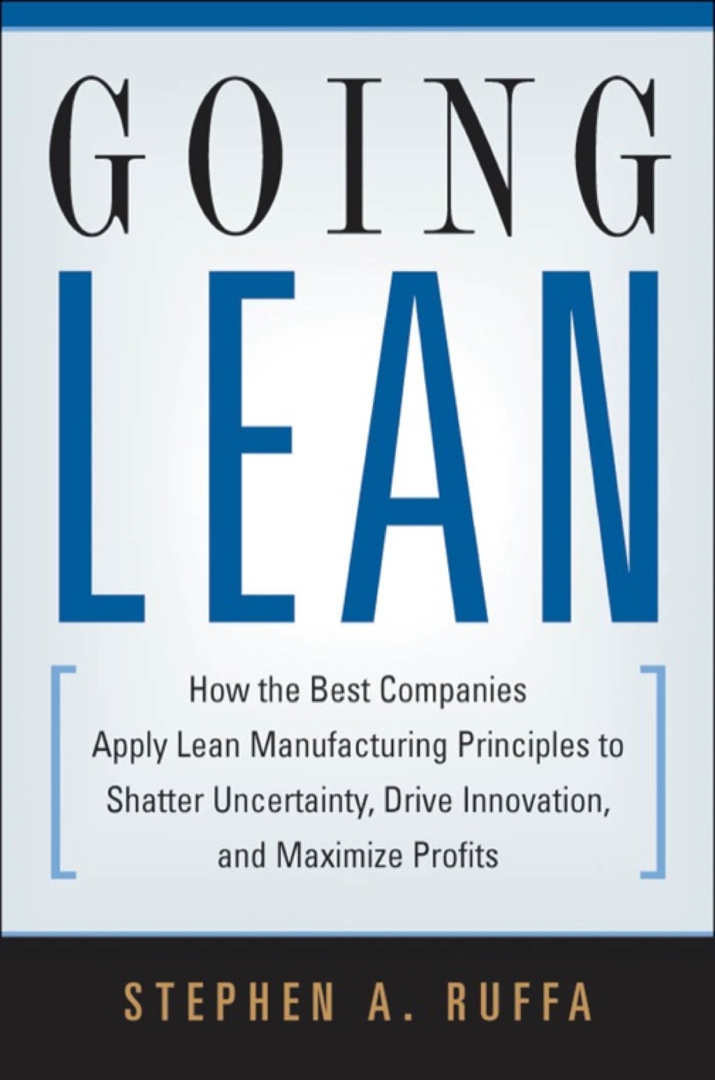 Going Lean 1st Edition - (PDF/EPUB Version)