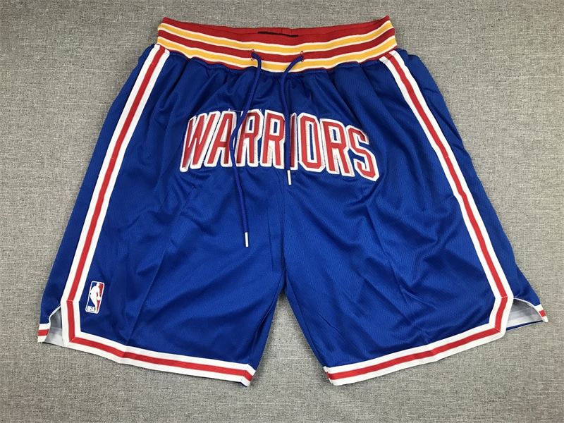 Golden State Warriors Royal Classic Shorts - Basketball Shorts Store