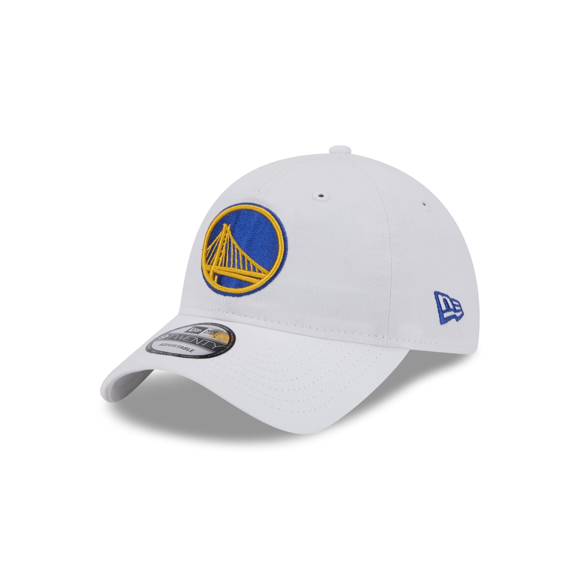 Golden State Warriors White 9TWENTY Adjustable