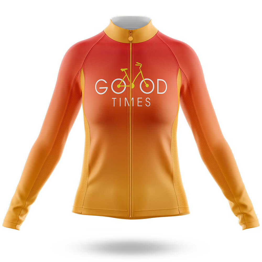 Good Times - Women's Cycling Long Sleeve Jersey