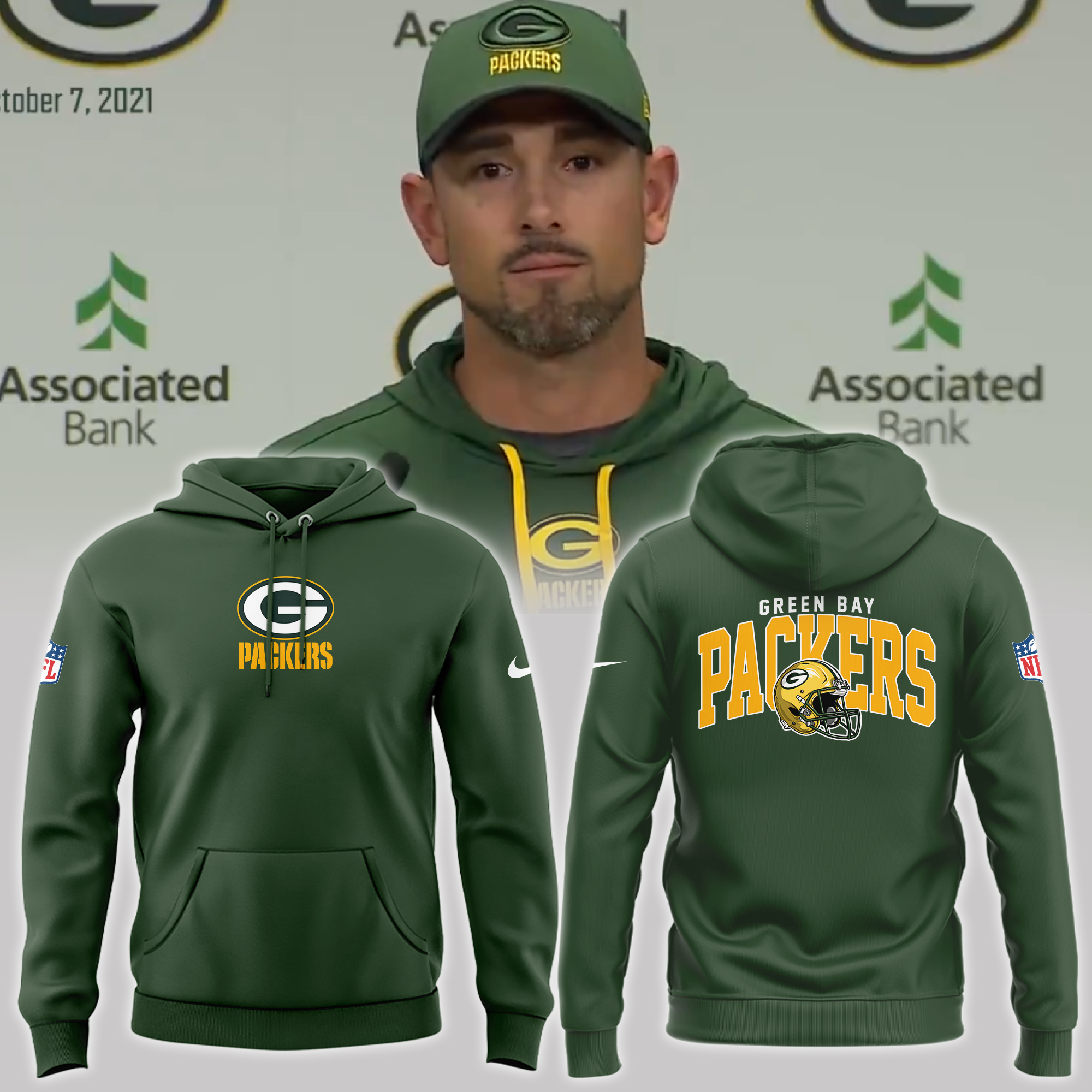 Green Bay Packers NFL Gameday Hoodie