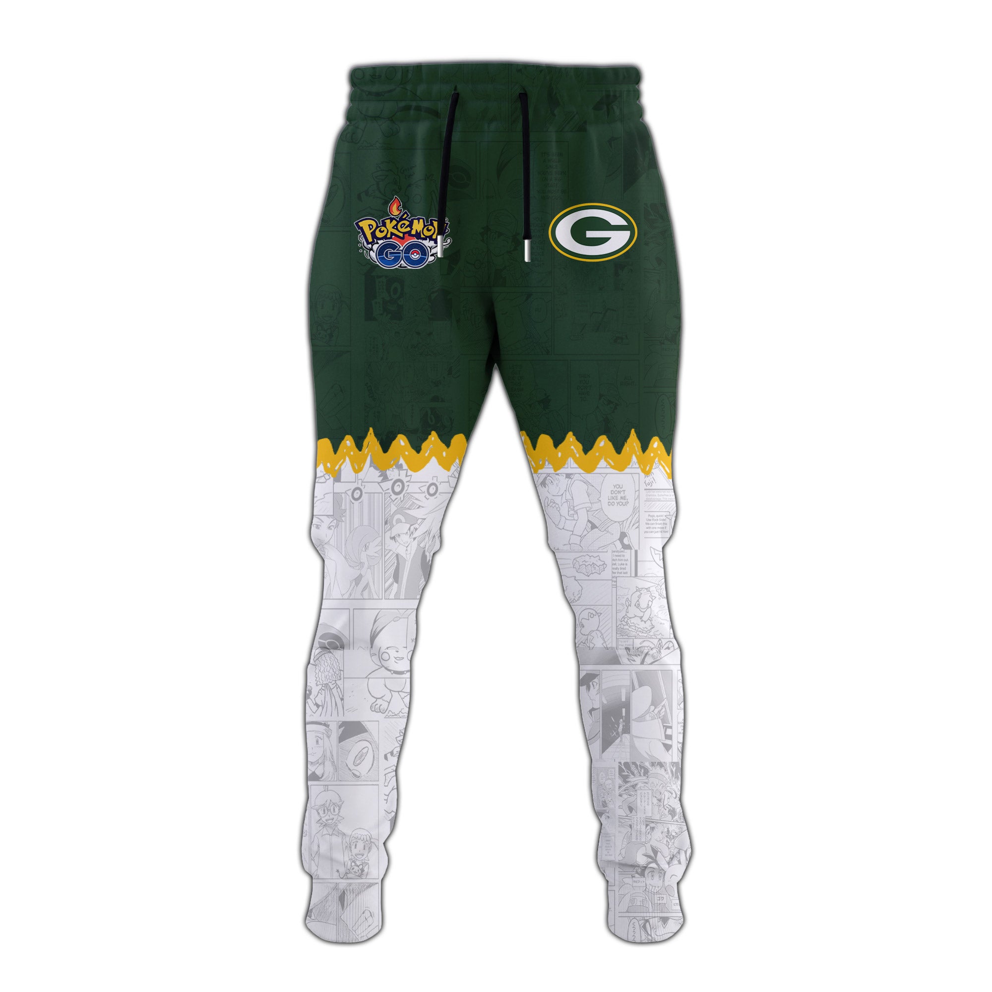 Green Bay Packers Pokemon Joggers