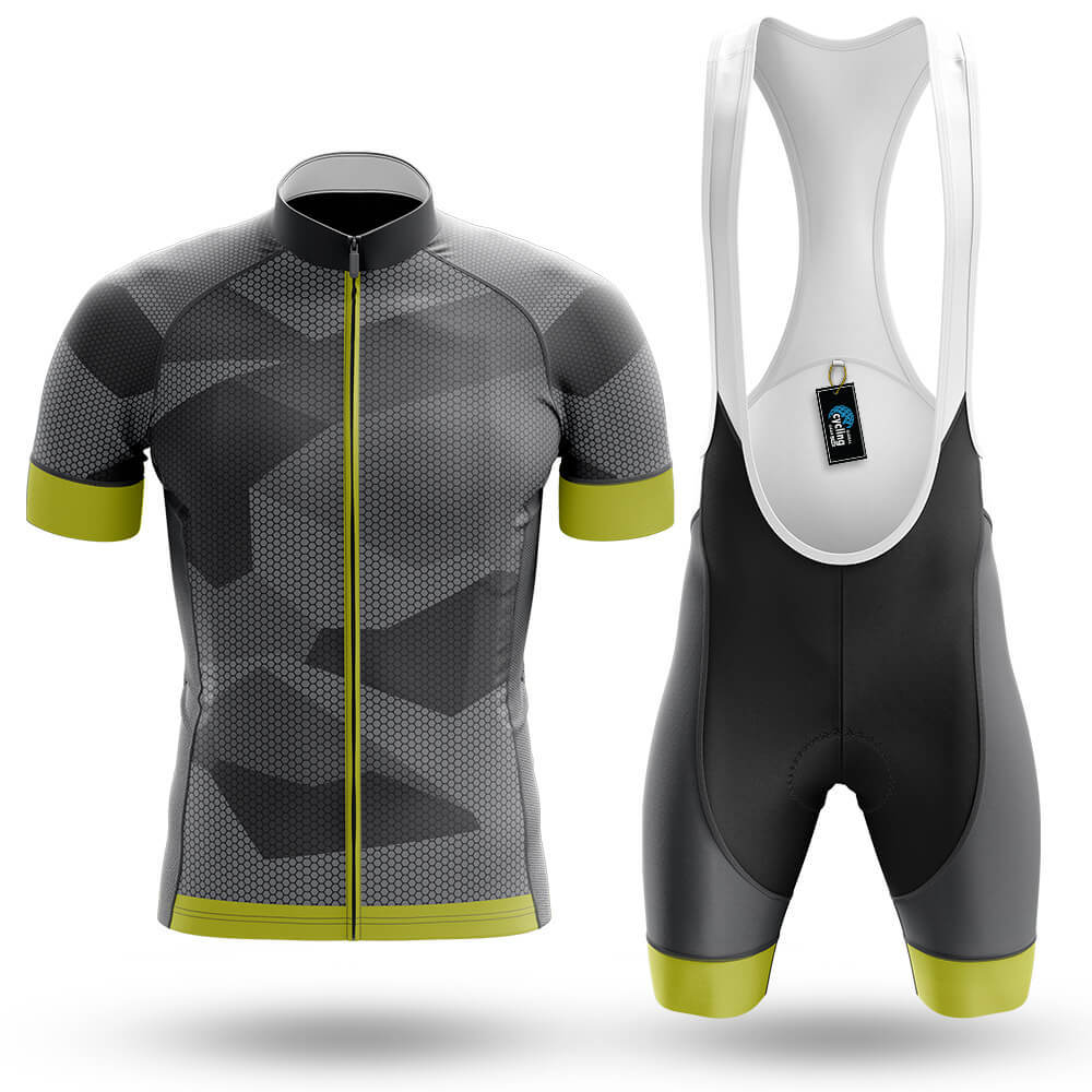 Grey Pattern - Men's Cycling Full Set