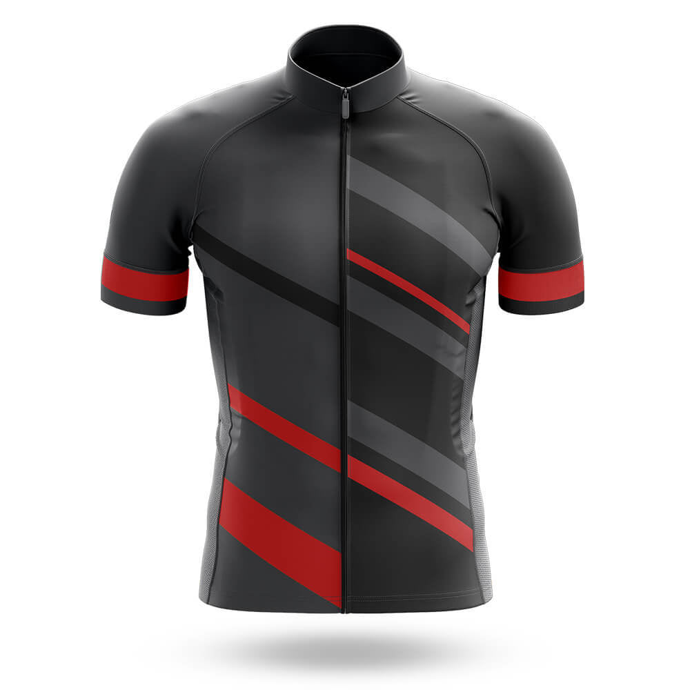 Grey Red - Men's Cycling Jersey Only