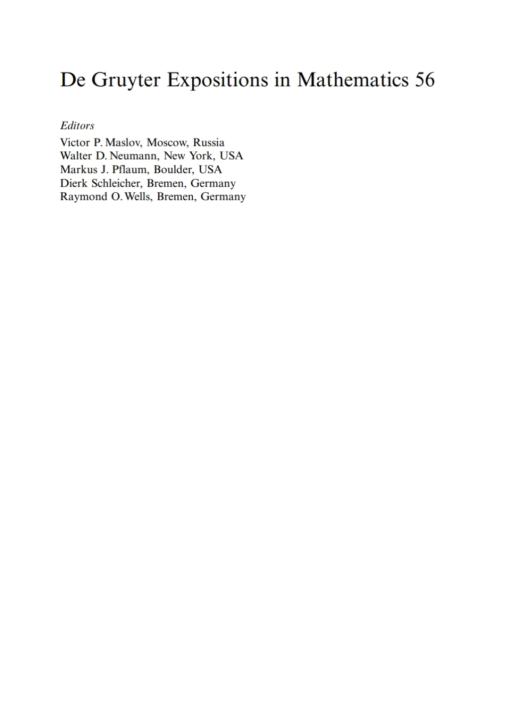 Groups of Prime Power Order. Volume 3 1st Edition â€“ PDF/EPUB Version Downloadable