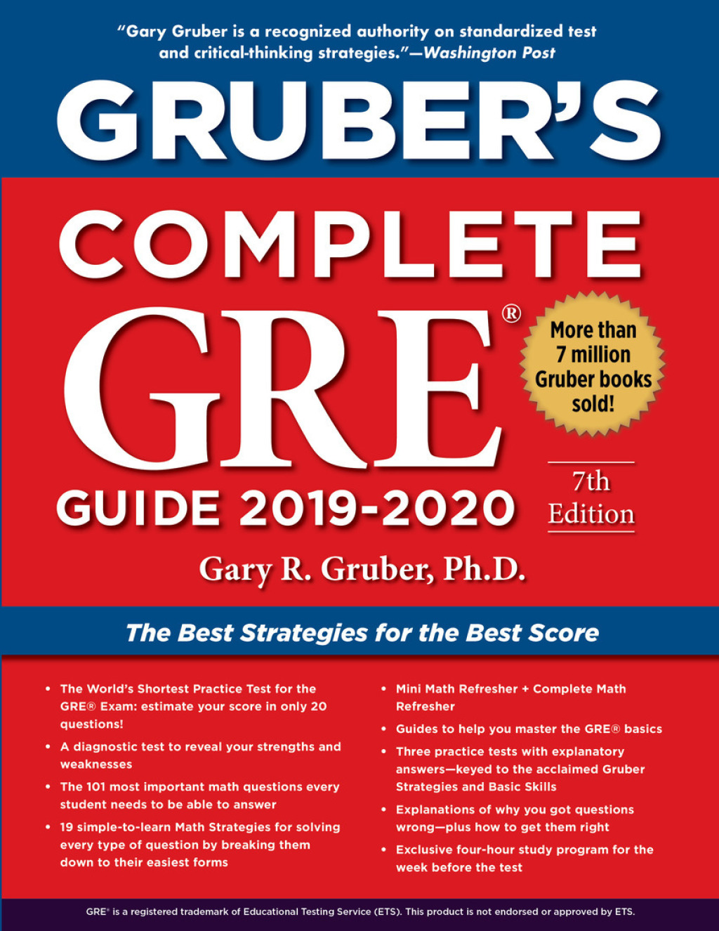 Gruber's Complete GRE Guide 2019-2020 - (PDF/EPUB Version)