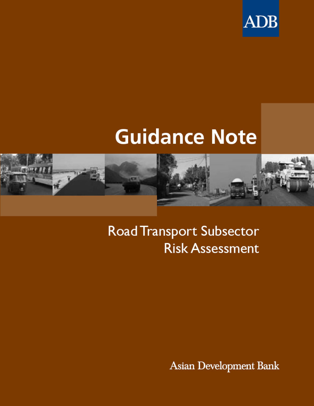 Guidance Note: Road Transport Subsector Risk Assessment - (PDF/EPUB Version)