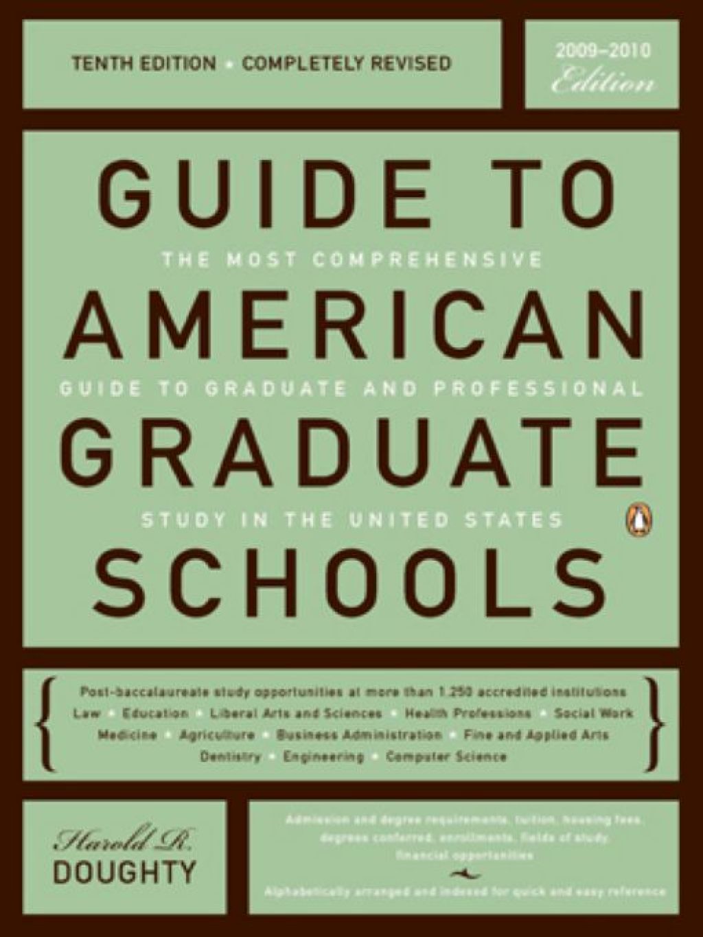 Guide to American Graduate Schools Tenth Edition, Completely Revised - (PDF/EPUB Version)