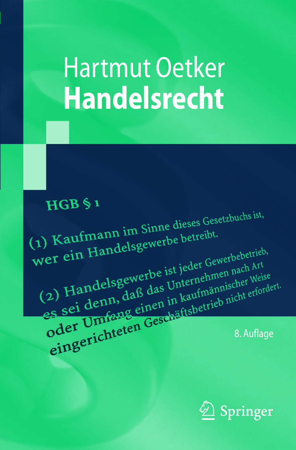 Handelsrecht 8th Edition - (PDF/EPUB Version)