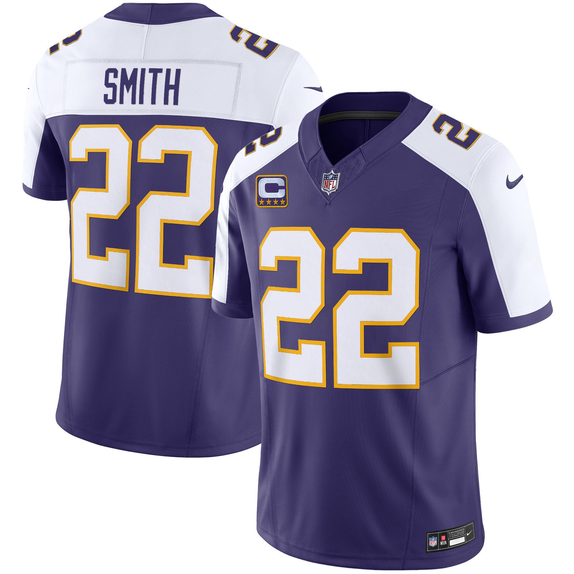 Harrison Smith Men's Minnesota Vikings Classic Limited Alternate Jersey - All Stitched