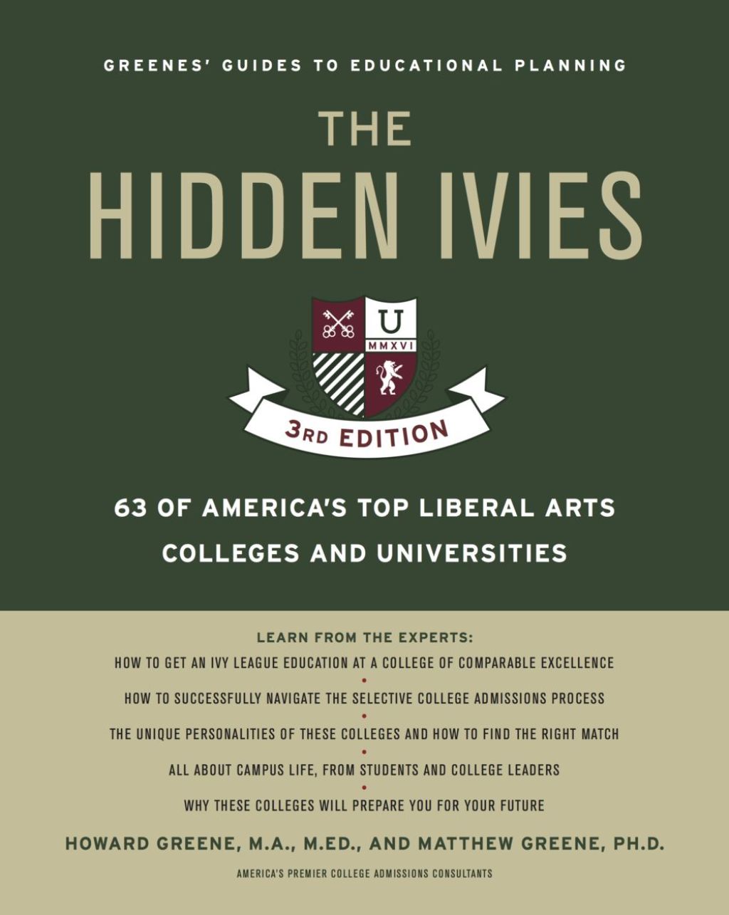 Hidden Ivies, 3rd Edition, The, EPUB 63 of America's Top Liberal Arts Colleges and Universities - (PDF/EPUB Version)