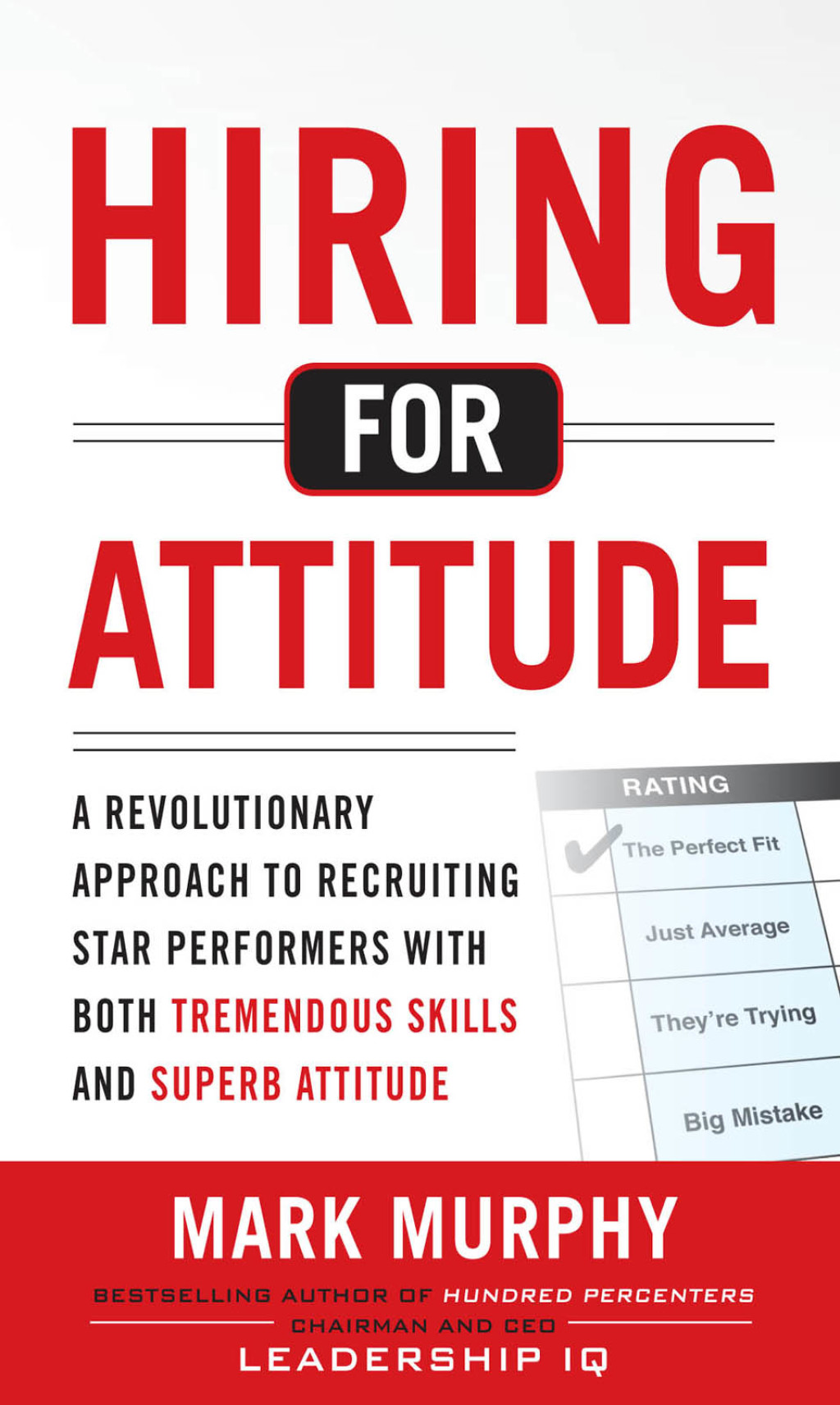 Hiring for Attitude (PB) 1st Edition - (PDF/EPUB Version)