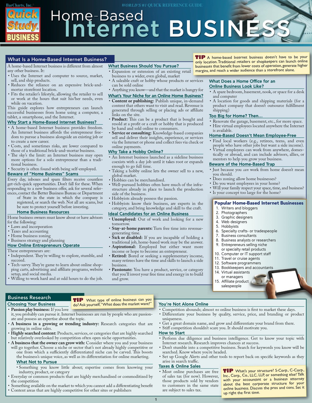 Home Based Internet Business 1st Edition - (PDF/EPUB Version)
