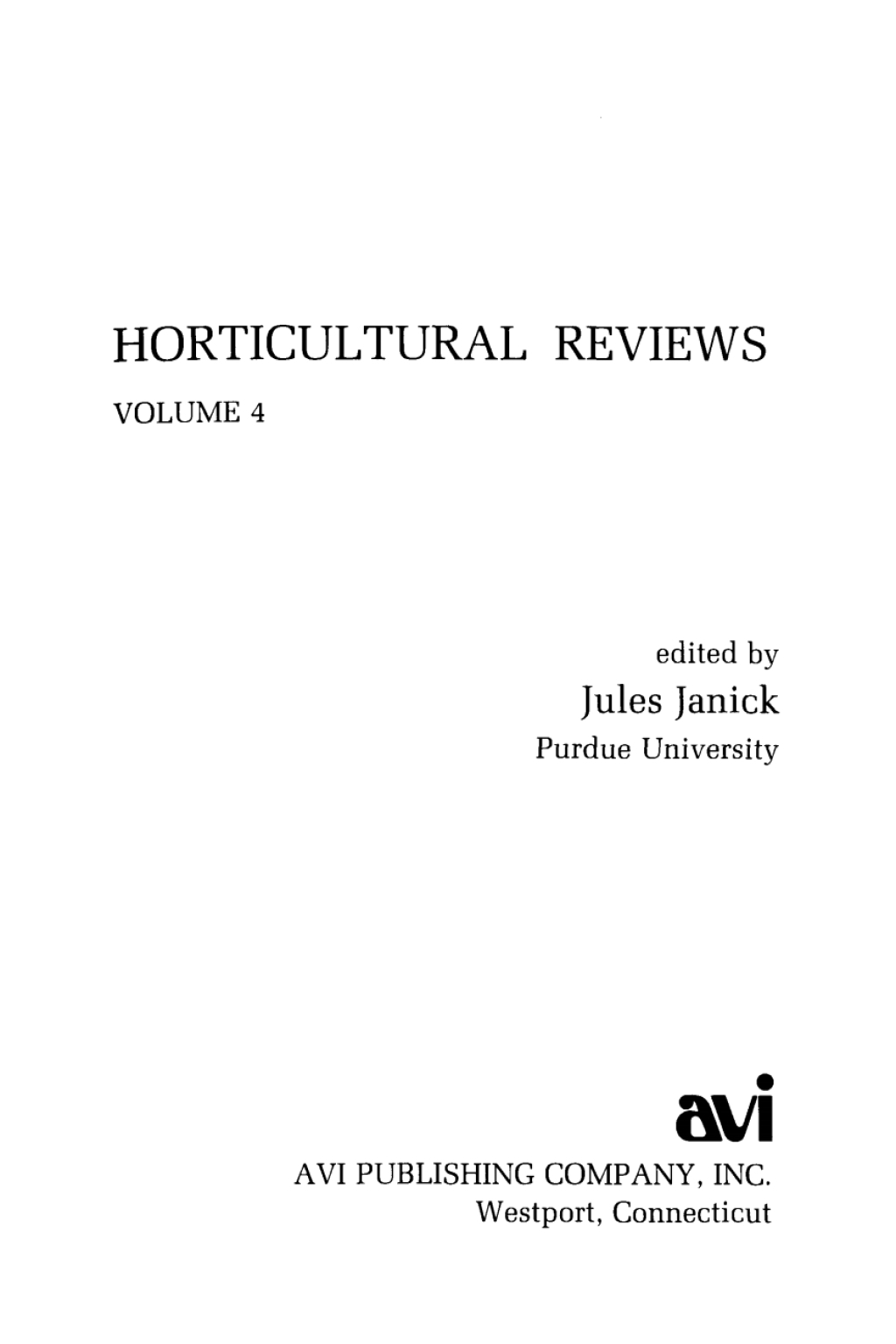 Horticultural Reviews 1st Edition - (PDF/EPUB Version)
