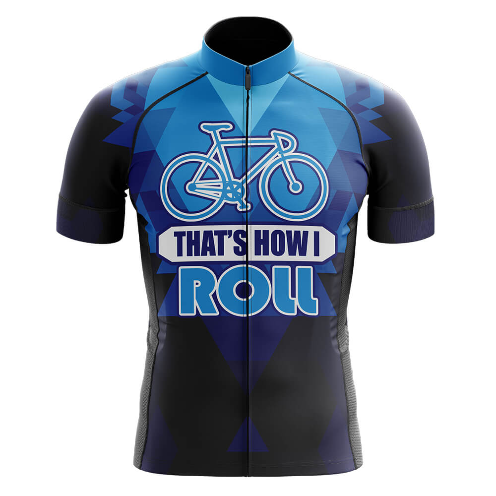 How I Roll Men's Cycling Jersey Only