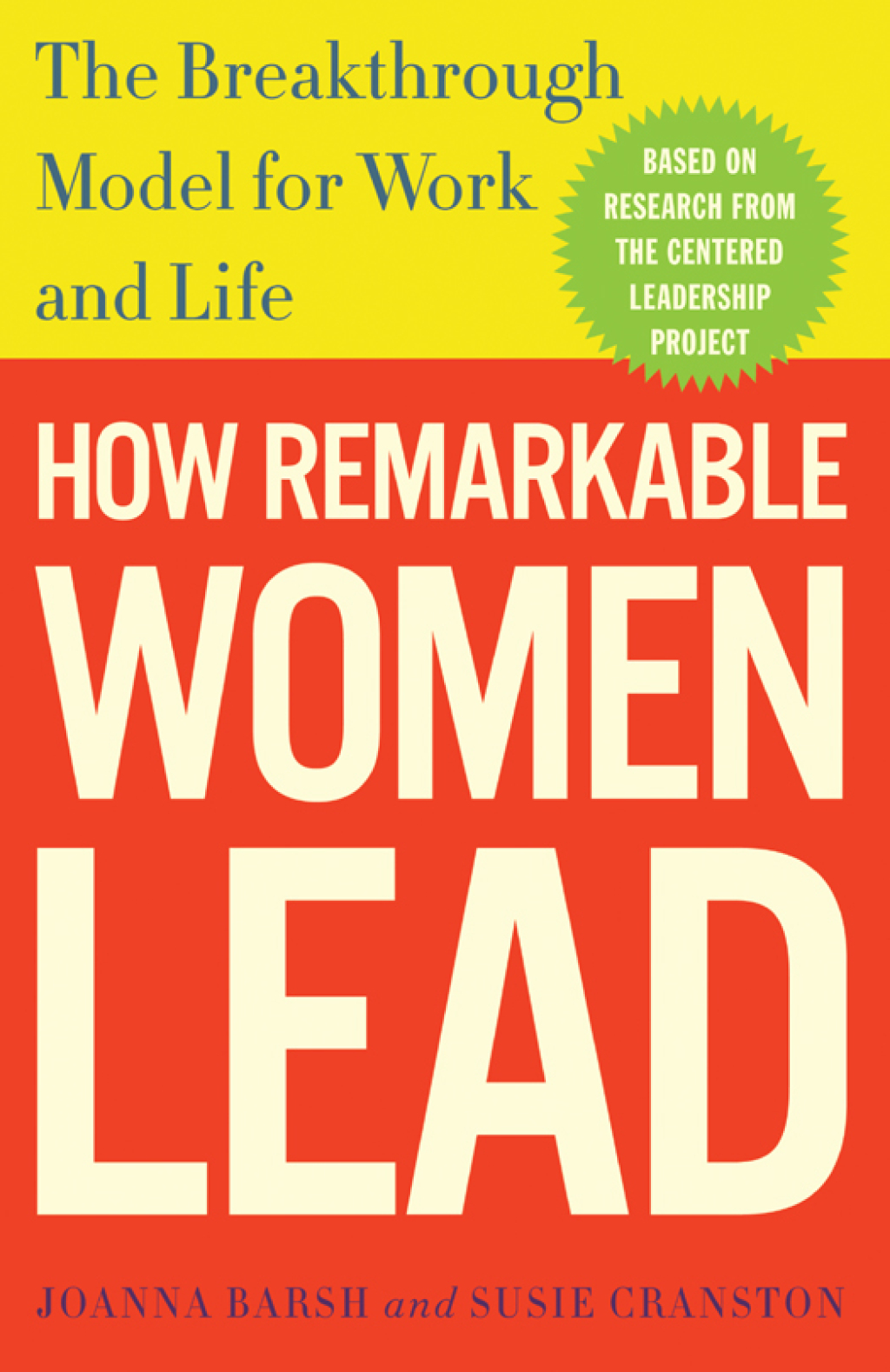 How Remarkable Women Lead The Breakthrough Model for Work and Life - (PDF/EPUB Version)