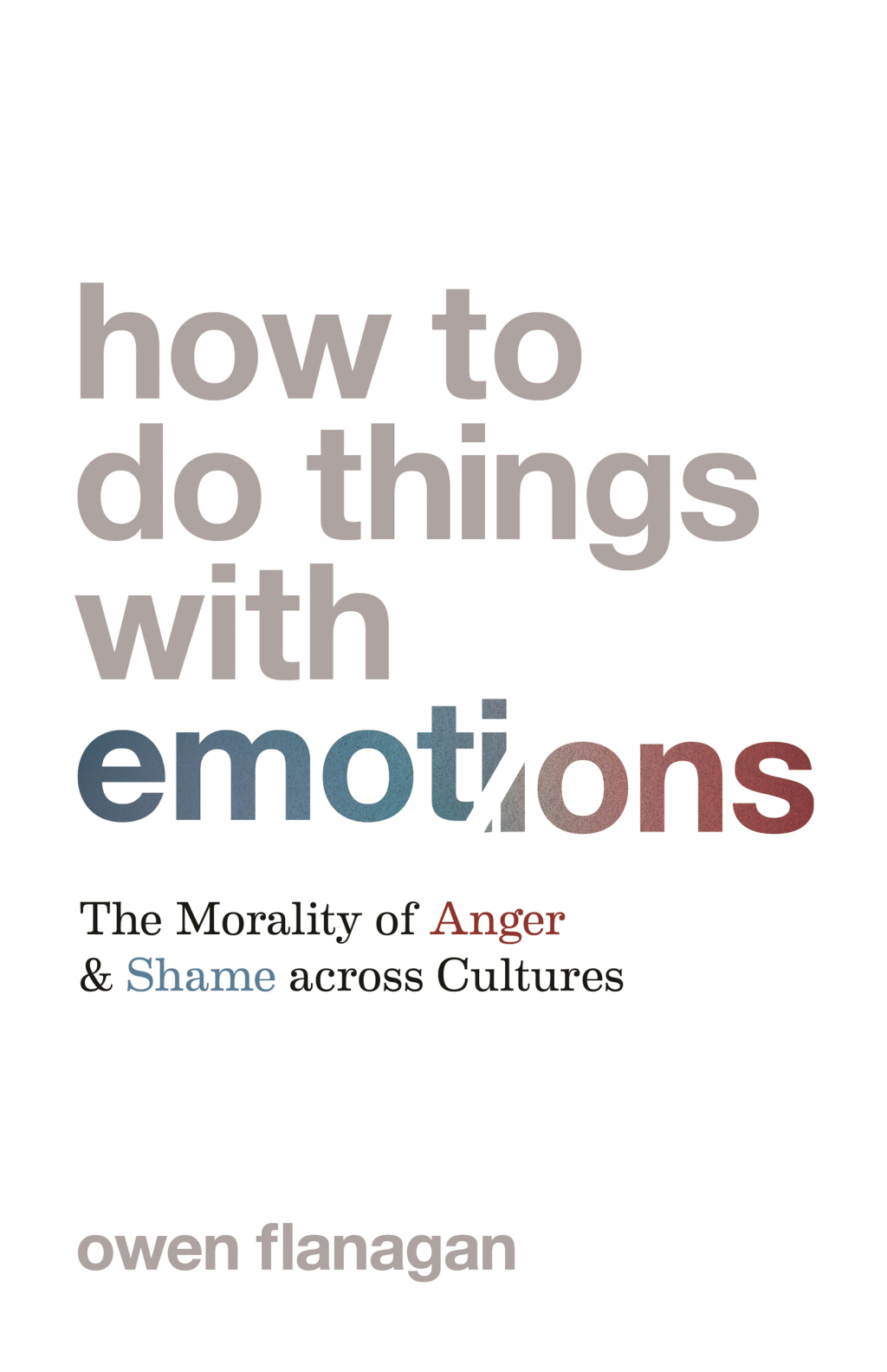 How to Do Things with Emotions The Morality of Anger and Shame across Cultures - (PDF/EPUB Version)