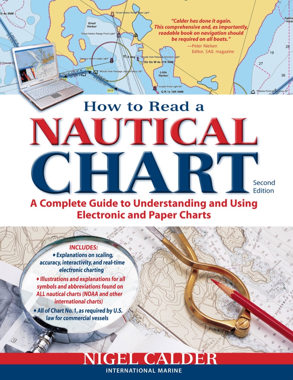 How to Read a Nautical Chart (Includes ALL of Chart #1) 2nd Edition - (PDF/EPUB Version)