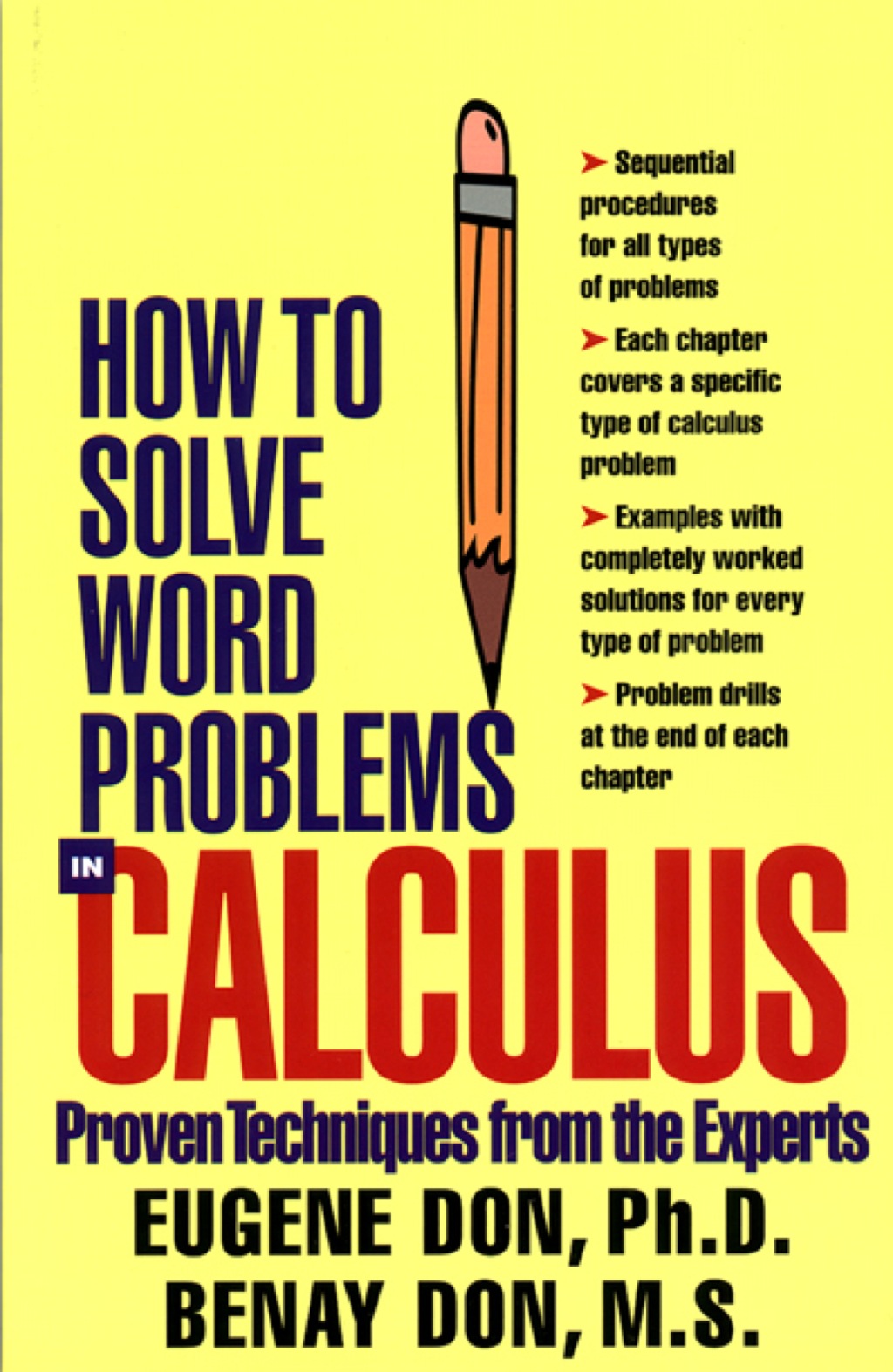 How to Solve Word Problems in Calculus 1st Edition - (PDF/EPUB Version)