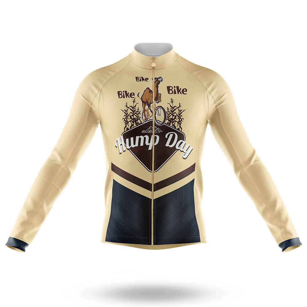 Hump Day Ride - Men's Cycling Long Sleeve Jersey