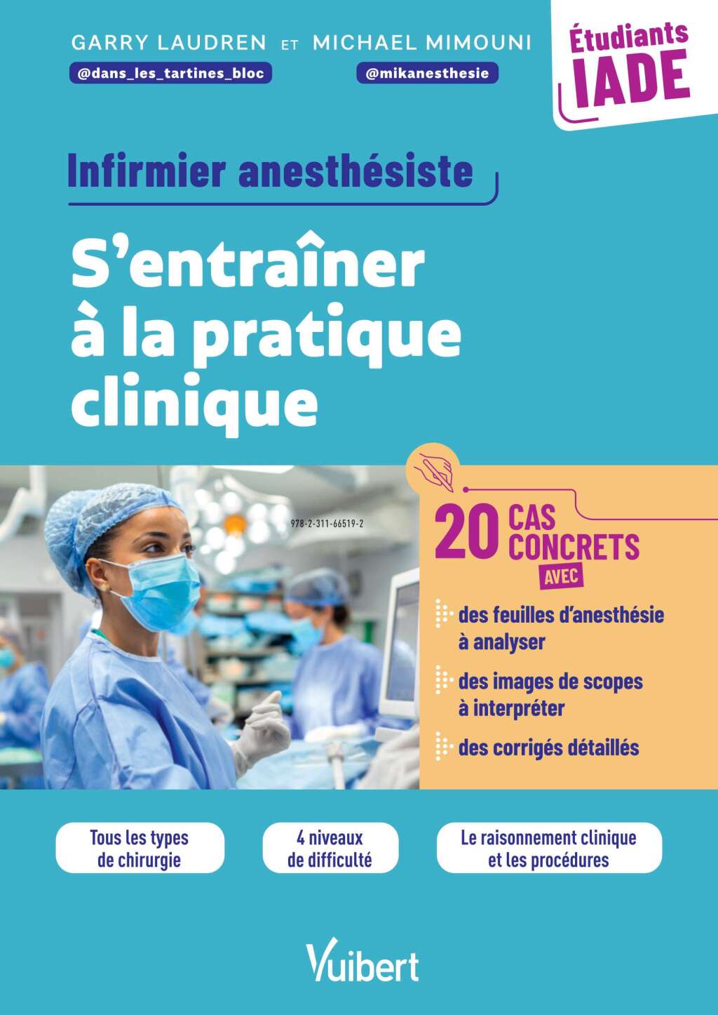 IADE, Infirmier anesthÃ©siste : S'entraÃ®ner Ã  la pratique clinique avec 20 cas concrets 1st Edition - (PDF/EPUB Version)