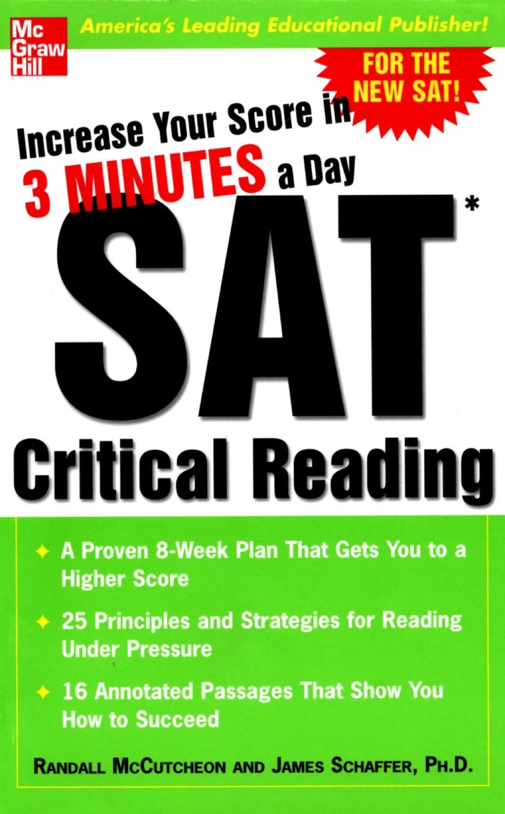 Increase Your Score in 3 Minutes a Day: SAT Critical Reading 1st Edition - (PDF/EPUB Version)