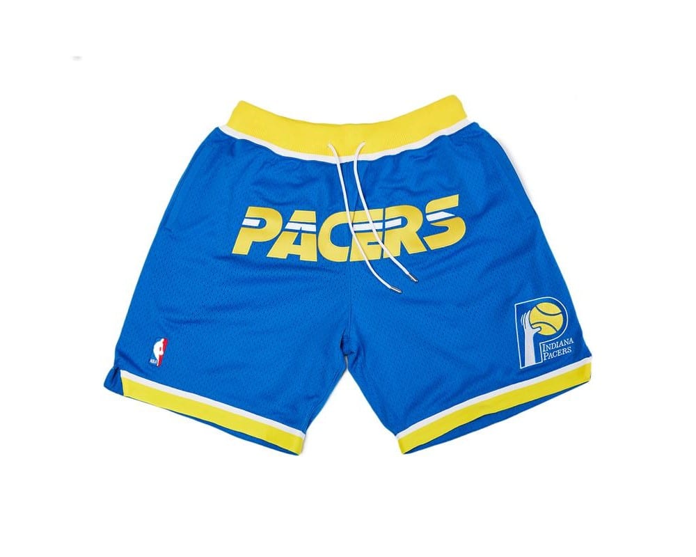 Indiana Pacers Shorts Blue - Basketball Shorts Store
