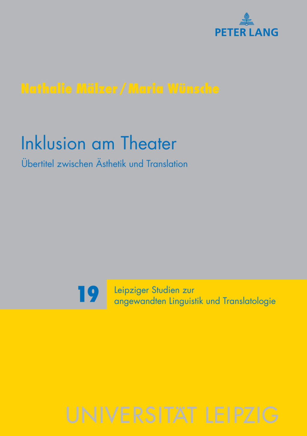 Inklusion am Theater Uebertitel zwischen Aesthetik und Translation 1st Edition - (PDF/EPUB Version)