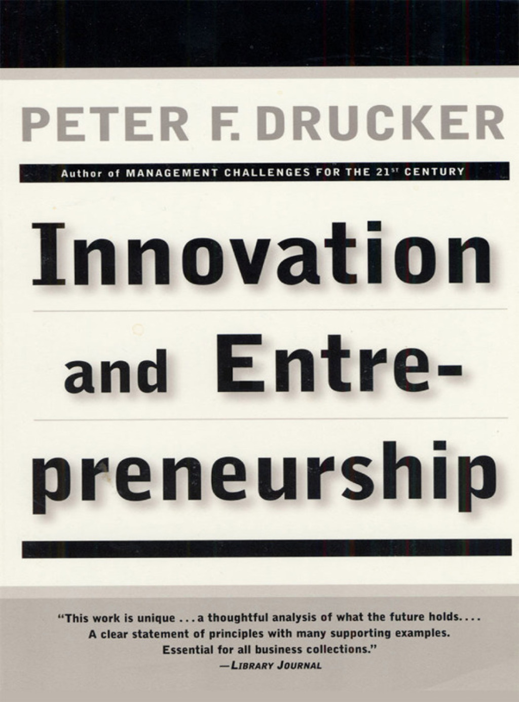 Innovation and Entrepreneurship - (PDF/EPUB Version)