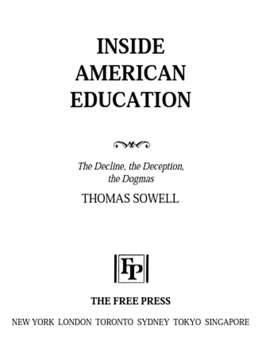 Inside American Education - (PDF/EPUB Version)