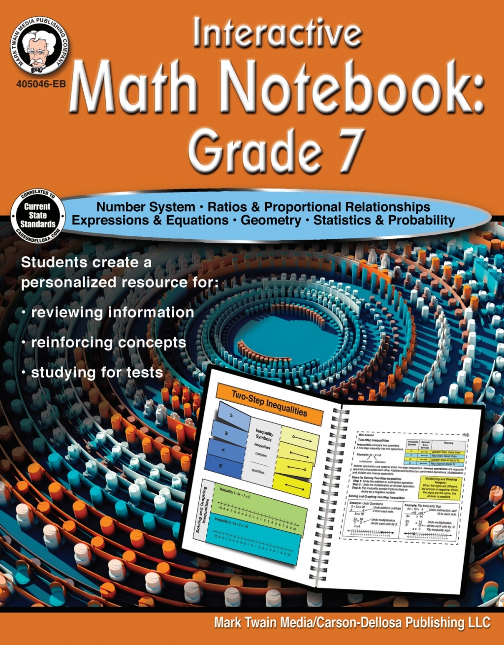 Interactive Math Notebook Resource Book, Grade 7 - (PDF/EPUB Version)