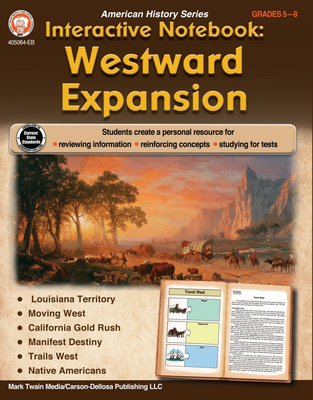 Interactive Notebook: Westward Expansion - (PDF/EPUB Version)