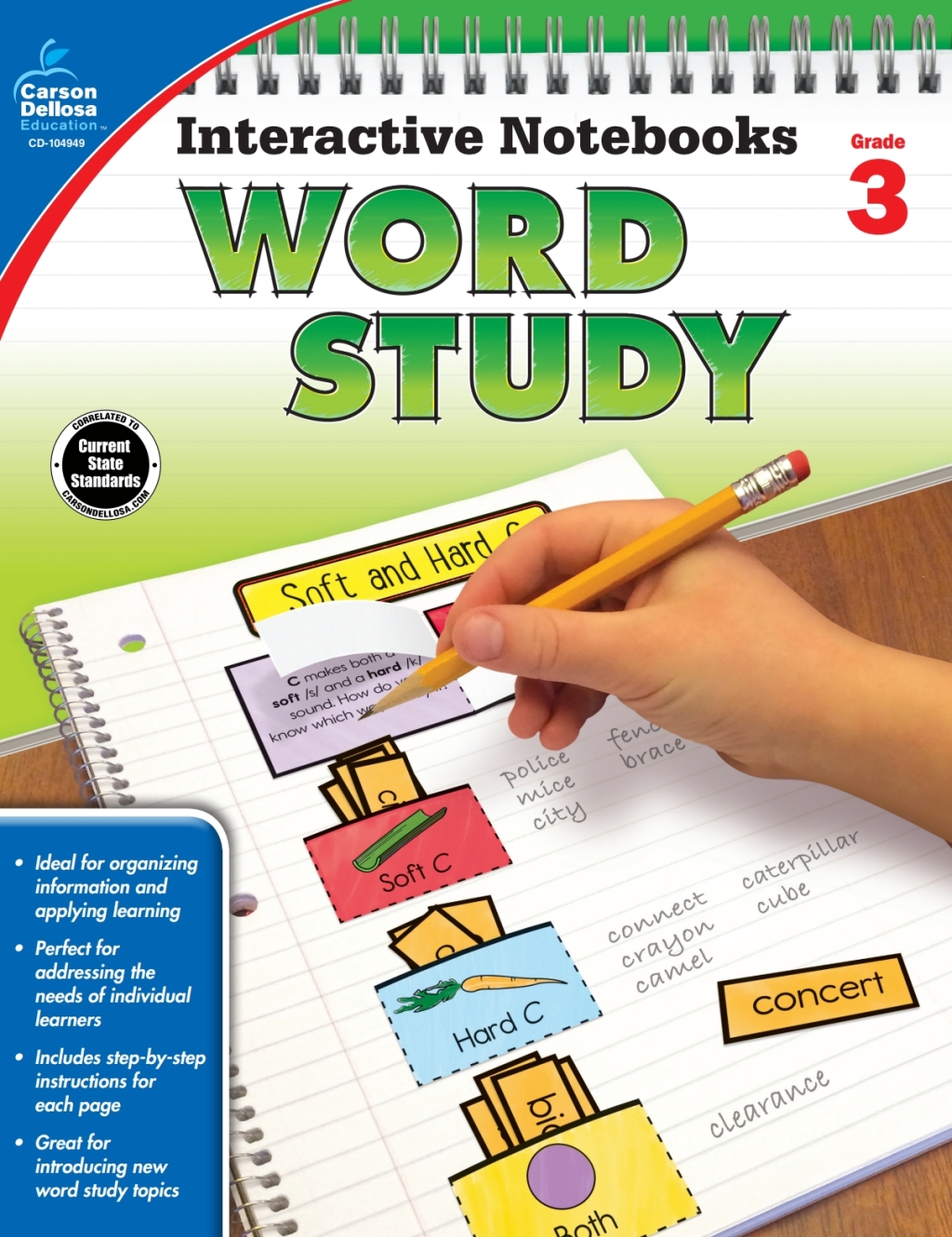 Interactive Notebooks Word Study, Grade 3 - (PDF/EPUB Version)