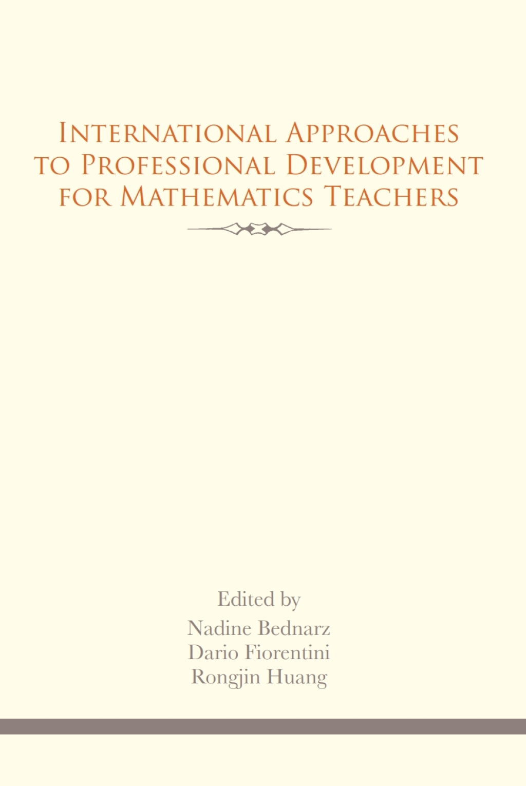 International Approaches to Professional Development for Mathematics Teachers - (PDF/EPUB Version)