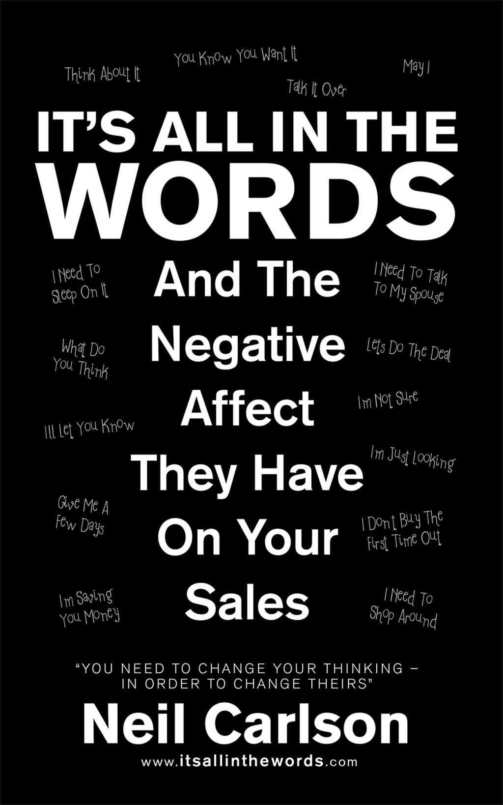 Itâ€™s All in the Words And the Negative Affect They Have on Your Sales - (PDF/EPUB Version)
